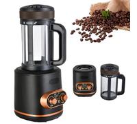 FBJAMZ Electric Coffee Roaster, Automatic 300g Capacity Machine, Adjustable Temperature for Home, Office Use