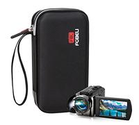 FBLFOBELI EVA Carrying Case Compatible with kimire/Kicteck/Sony HDRCX405/Canon VIXIA HF R800 R700 Video Camera Camcorder Digital Camera Recorder (Case Only)