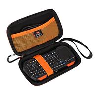 FBLFOBELI EVA Hard Carrying Case Compatible with Fosmon Mini Bluetooth Keyboard QWERTY Keypad, Portable Travel Storage Bag (Case Only)