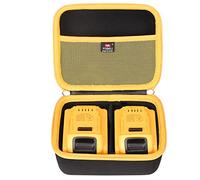 FBLFOBELI EVA Hard Storage Case for DEWALT 20V MAX XR Battery, Travel Portable Bag (Case Only)