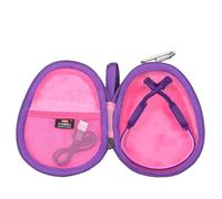 FBLFOBELI Hard Carrying Case Compatible with BAICLUD/Mehomeli/JusTalk/iClever/LOBKIN Kids Bluetooth Air Conduction Open Ear Headphones (Purple)