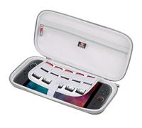 FBLFOBELI Hard Carrying Case Compatible with Nintendo Switch 2 Model (2025) with 10 Games Cartridges, Mesh Pocket for Console & Accessories case (Army Green+Gray)