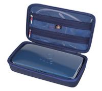 FBLFOBELI Hard Carrying Case for Halo Bolt Ultimate 2.0/for Halo Bolt Air + 55500 1750/for Halo Bolt Air 58830 Portable Vehicle Jump Starter with Air Compressor (Case Only) (Navy)