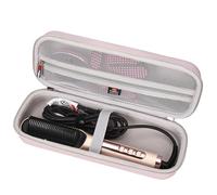 FBLFOBELI Hard Carrying Case for TYMO Ring Plus Ionic Hair Straightener Brush, Portable Travel Storage Bag