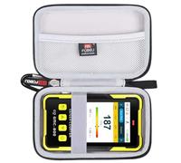 FBLFOBELI Hard Case for GQ GMC-800/GMC-320S/GMC-300S/GMC-300E/GMC-600 PRO/FNIRSI GC-01 Geiger Counter Nuclear Radiation Detector Monitor Meter (Black+Grey)