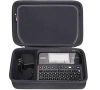 FBLFOBELI Hard Storage Carry Case for Brother P-Touch Label Maker PTD410/PTD600 /D610BT Connected Label Maker (Black)