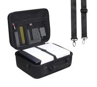 FBLFOBELI Hard Storage Case Compatible with Liene PixCut S1 Color Sticker Printer & Die Cutting Machine, EVA Hard Carrying Case with Shoulder (Black, Case Only)