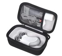 FBLFOBELI Hard Travel Case for NuFACE MINI+ Starter Kit, Hunvva EP-300 Mini Microcurrent Facial Device (Case Only) (Black)