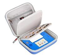 FBLFOBELI Hard Travel Storage Case Replacement for Nintendo 2DS Legend of Zelda Ocarina of Time 3D (Blue Case Only)