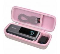 FBLFOBELI Power Bank Case for Anker Laptop/737/Prime 250W + 715 Charger | EVA Shockproof Case, Custom Compartments for Power Banks + Charger, Fits AOHI Future Starship series (27600mAh), Pink