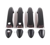 FBOIUYPL car Door Handle Protector ABS Carbon Fiber Car Outer Covers Protection Trim Sticker Compatible/Fit for 2015-2022 Exterior Accessories Protector(Matte