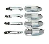 FBOIUYPL car Door Handle Protector ABS Chrome Car Exterior Bowl Cover Trims/Fit for Vito Metris Valente V-Class 2014-2022 W447 Accessorie Protector(Red)