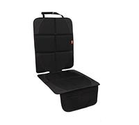 FBOIUYPL Car Seat Protector, 2 Pack Carseat with Thickest Padding, Baby/Pets for Child Seat-Mesh Pockets-Waterproof-Universal Size(Black) Protect the steering wheel