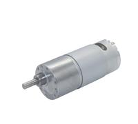 FBPQRCONS 1pcs JGB37-550 D6x21mm Micro DC Gear Motor 12/24V High Torque Power 28/53/86/110/160/260/480/770/1450/2300 RPM(JGB37-550-110RPM)
