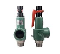 FBPQRCONS 1pcs Male Thread Spring Type Pressure Relief Valve A28H-16 Pressure Release Valve(1 Mpa,DN32)
