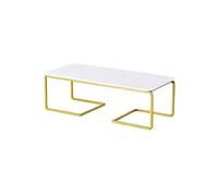 FbqLhe1ahh Dessert Table Cupcake Shelf Bread Display Dessert(Gold,Small)