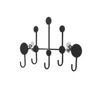 FbqLhe1ahh Home Creative Coat Rack Wall Mount Entryway Metal Hat for Hanging, Jacket, Clothes Hat Rack(Black,Small)