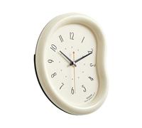 FbqLhe1ahh Office 26 * 30cm Wall Clock Silent Non Ticking Battery Operated Rustic Coastal Country Decorative for Bathroom Kitchen Bedroom Decorative