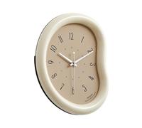 FbqLhe1ahh Office 26 * 30cm Wall Clock Silent Non Ticking Battery Operated Rustic Coastal Country Decorative for Bathroom Kitchen Bedroom Decorative
