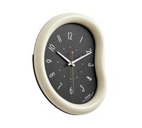FbqLhe1ahh Office 26 * 30cm Wall Clock Silent Non Ticking Battery Operated Rustic Coastal Country Decorative for Bathroom Kitchen Bedroom Decorative