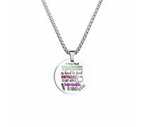FBSHAD Adjustable Length Pendant Necklace for Women Teacher Appreciation Gifts Thank You Necklace For Heart Shape