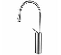 FBSHAD Bathroom Faucet 360°Rotation Kitchen Faucet Single Handle Bathroom Sink Faucet Hot and Cold Water Basin Mixer Tap Aerator Lavatory Faucet Brass Bathroom