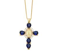 FBSHAD Choker Necklace for Women Statue Pendant Necklace For Female Minority Fashion Versatile Zircon Chain