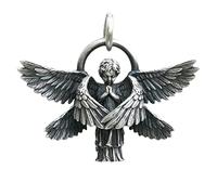 FBSHAD Creative Handmade Seraphim Pray Neck for Men Women Jewelry Birthday Anniversary Seraph Pendant Necklace