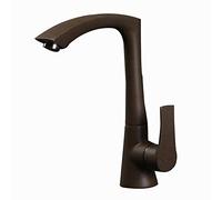 FBSHAD Granite Kitchen Faucet, Quartz Stone Trough, Dish Basin Faucet, Hot and Cold Water Trough, Water Spray Paint, Coffee Color,Q4 Coffee Colorquality Assurance of and Classic Retro