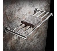 FBSHAD Large Bar Rails Shelf 50Cm-120Cm Wall Mounted Towel Rack Holder for Bathroom or Kitchen/120Cm