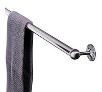 FBSHAD Rails round Rack Wall Mounted Bath Bar Rail, 30Cm-140Cm Long Multi-Function Towel Shelf Holder for Kitchen/Bathroom/Toilet/30Cm