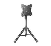 FBSHAD TV Stand Mobile Rack, Adjustable Conference Cart for 12-43 Inch TVs, ° Rotation, Tilt 12°, Cold Rolled Steel, Max 35kg