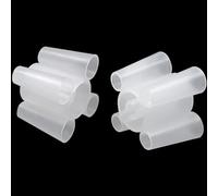 Fbshicung 2 Pcs Clear Spool Holder #546893 Thread Adapters for Elna, Pfaff, Singer, Viking, White Sewing Machine (2 Pcs Spool Holder)