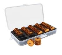Fbshicung 25PCS Jumbo Bobbins #767860107 with Box Compatible with JANOME Brand HD9 (Version 2,not Version 1), HD9BE Sewing Machine Accessories