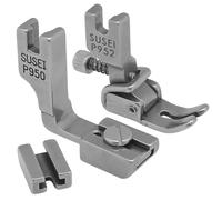 Fbshicung 2pc P952 P950 Steel Adjustable Gathering Shirring Presser Foot for Industrial Single Needle Lockstitch Sewing Machine