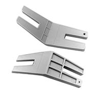 Fbshicung 2Pcs Sewing Tools Button Clearance Plate Button-Reed Hump Jumper Presser Feet 413105601 Fit All Brother,Singer,Husqvarna Viking,Pfaff,Juki,Janome Sewing Machine