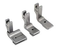 Fbshicung 3PCS Gathering Pleated/Shirring Presser Foot #P5 P50 P5W for Industrial Sewing Machine JUKI Brother
