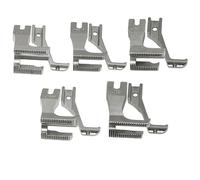 Fbshicung 5SET WELTING WELT Piping Foot KP-19069-5,Compatible with JUKI DU-141 DU-1181 CONSEW 205RB+