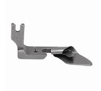 Fbshicung Industrial Curved Scroll Hemmer Foot #KP-589 HIGH Shank Hem Pull Tube Presser Foot Compatible with Brother Sewing Machine Parts JUKI CONSEW Singer 3/8''（9.5mm）