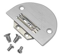 Fbshicung Needle Plate & Feeder #149057+147150 with Screws Compatible with JUKI Brother Industrail Single Needle Sewing Machine