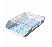 FBSHOP(TM) Egg Storage Box Refrigerator Egg Holder,Fridge Egg Storage Tray,Auto Scrolling Egg Box Egg Container with Fresh-Keeping Mark