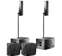 FBT Audio Vertus CS1000 Pair Package Compact Line Array Integrated System & Bags