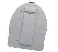 FBULWSEC 92415 Optional Floor Plate Compatible with Porta Potti Curve, Brass, Ball Valve, 2 Ports, Fits Porta Potti Curve, Accessory for Thetford RV Toilet