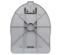 FBULWSEC 92415 Optional Floor Plate Compatible with Porta Potti Curve, Brass, Ball Valve, 2 Ports, Fits Porta Potti Curve, Accessory for Thetford RV Toilet