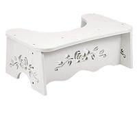 FBWSM Bathroom toilet footstool, convenient and compact squatting stool, suitable for all toilets, suitable for any bathroom, sturdy and durable removable toilet stool.