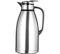 FBWSM Stainless Steel Vacuum Jug, Coffee Carafe Coffee Maker Water Bottle Vacuum Double Wall Vacuum Jug Kettle, 3L