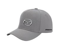 FBWZSAG Unisex Baseball Cap for Mazda Breathable Dad Hat Print Fitness Trucker Hat Plaintone Comfort Polo Hats Adjustable Snapback Hat-Gray||One size