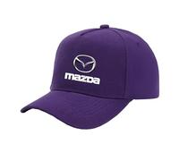 FBWZSAG Unisex Dad Hat for Mazda Breathable Plaintone Snapback Hat Active Trucker Hat Adjustable Printing Golf Hat Comfy Baseball Cap-Purple||One size