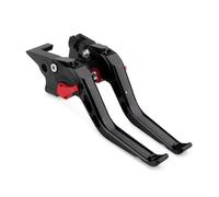 Fbxmjoa Brake Lever Handle Accessorie for TENERE 700 2019 2020 2021 2022 2023 Motorcycle Handles Short Adjustable Brake Clutch Levers(Black red)