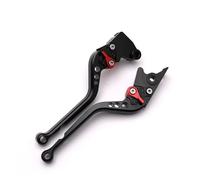 Fbxmjoa Brake Lever Handle for Hornet for CB250 1998-2007 for CB900 2002-2006 Motorcycle Brake Clutch Levers(Long Black)